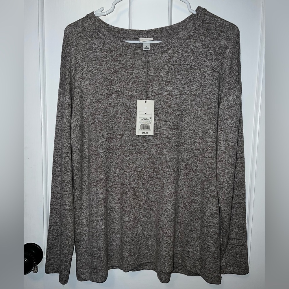 NWT- A New Day M knit long sleeve
